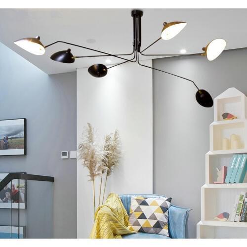 Iron fangs claw claw personality ceiling chandelier Office & Commercial Lighting Household chandelier fixture