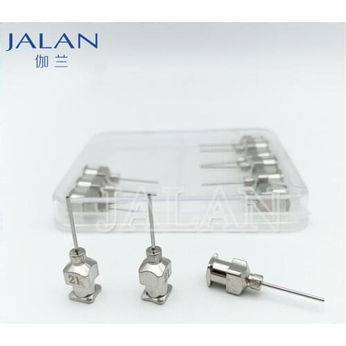 12pcs/box 21Gauge Needle Stainless Steel Syringe Tip Tool For iphone LCD Screen Frame Glue Dispensing for glass frame laminating