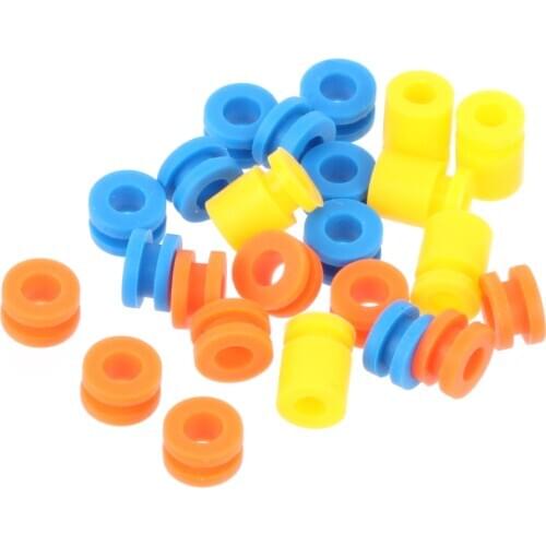 20pcs M3 Rubber Damper Ball Shock Absorption Balls Silicone Silencer Flight Controller For F4 F7 FPV Quadcopter Upgraded