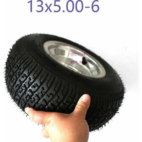 Free shipping13x5.00-6 Tire Motorcycle Kart Four-Wheeled ATV Modified 6 inch atv Go-kart Rims wheels