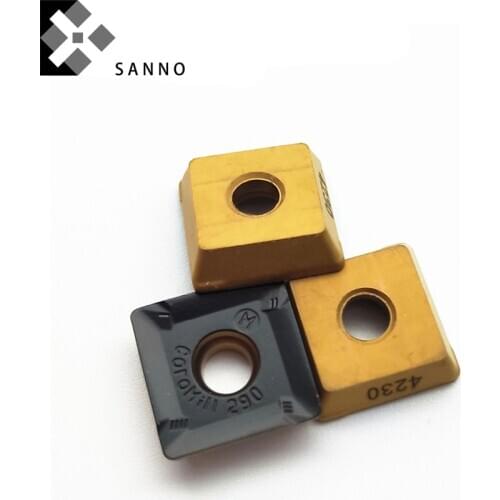 Free shipping! 50pcs/lots R290-12T308M-PM 4240 cnc carbide turning inserts milling inserts
