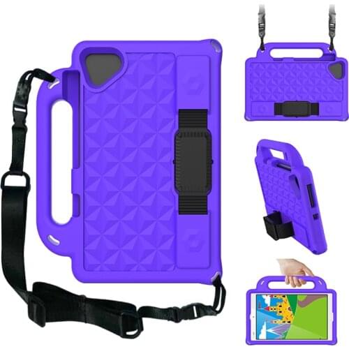 Cases for Lenovo M8 8.0 Inch TB-8705 TB-8505 EVA Kids Cover for Lenovo Tab M8 TB-8705F TB-8505F Tablet Case with Strap