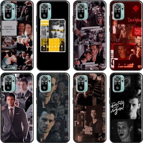 The Originals Klaus Mikaelson For Xiaomi Redmi Note 9 8 Pro 8T 9S 7 6 K40 10 Pro Case For Redmi 9A 8A 7A 9T 9C 9 Coque