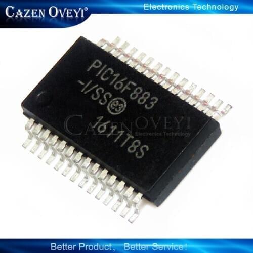 1piece PIC16F883 PIC16F883-I PIC16F883-I/SS SSOP-28 In Stock