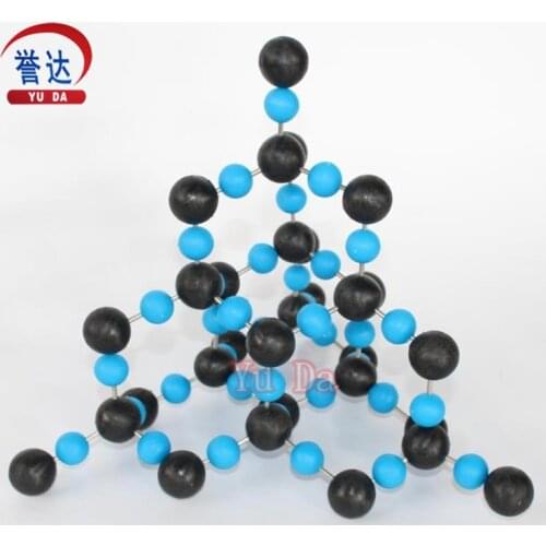 Silicon dioxide Crystal structure model SiO2 Chemical materials teaching aids free shipping