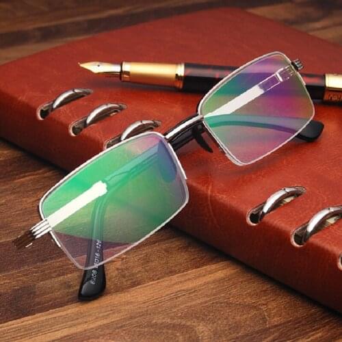 Women Men Reading Glasses Anti Fatigue HD Resin Lens Metal Rack Half Frame Presbyopic 1.0 1.5 2.0 2.5 3.0 3.5 4.0 R185