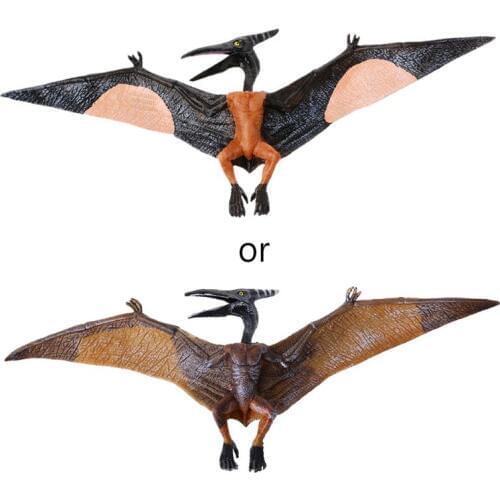 Pterodactyl Dinosaur Action Figure Toys Hand Puppet Kids Educational Model