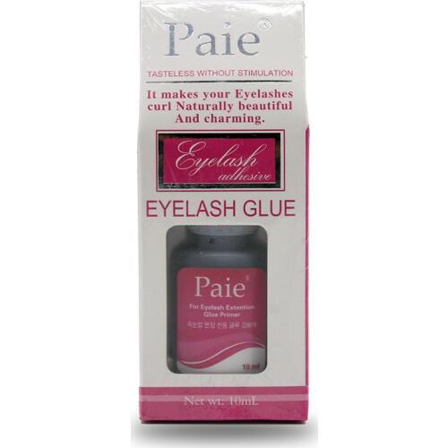 10ML KOREA Paie Makeup Eyelash Adhesive Glue Tasteless without Stimulation for Eye Lashes Extension Glue Primer Pink Box Packing