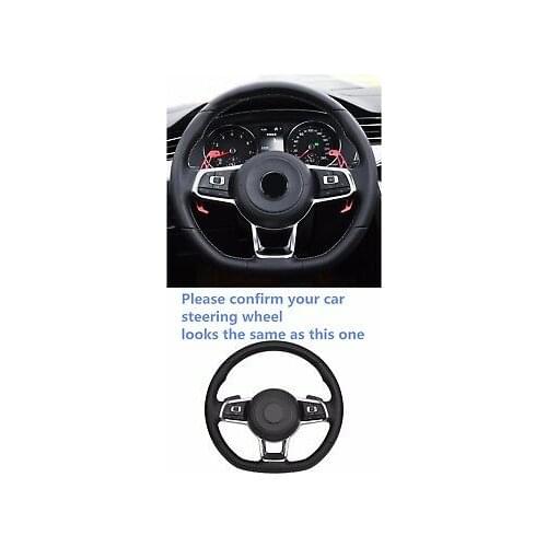 Red DSG Paddle Shift Shifters Racing Replacement For VW Golf Mk7 GTI R 14 - 18