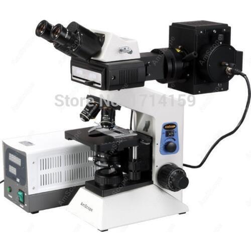 Laboratory Microscope-AmScope Supplies 40x-2000x Widefield EPI-Fluorescent Binocular Compound Microscope