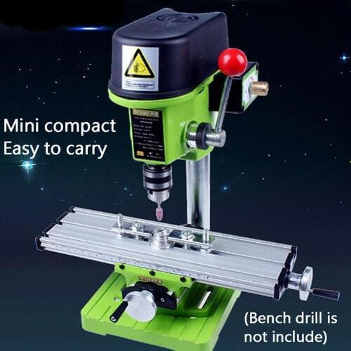 Mini precision multifunction worktable Bench Vise Fixture drill milling machine X and Y-axis Adjustment Coordinate table