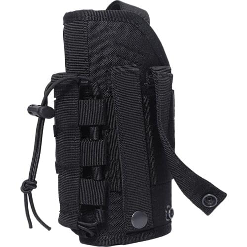 Drop Leg Holster Waterproof Gun Handgun Holster w/ Magazine Pouch, Black