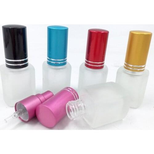 Wholesale New 8ml Frosted Spray Perfume Glass Empty Perfume Bottle 100PCS/LOT