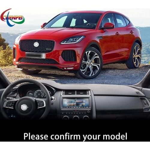 Anti-Slip Anti-UV Mat For Jaguar E-PACE 2017 2018 2019 Dashboard Cover Pad Dashmat Protect Sunshield Pad Car Accessories