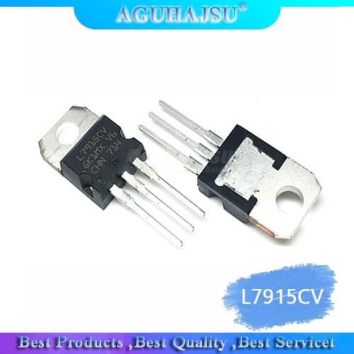 10PCS L7915CV TO220 L7915 TO-220 7915 LM7915 MC7915 Three-terminal regulator tube 1.5A -15V
