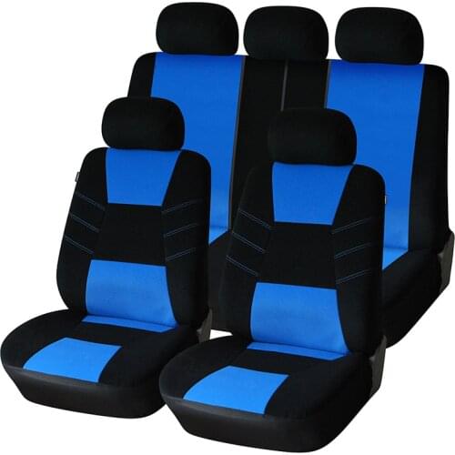 9pcs Stylish Car Seat Cover Car Interior Protection And Decorative Seats Easy Installation For Most Cars