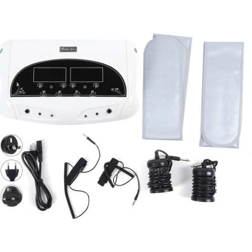 Ionic Cleanse Dual Detox Machine Ionic Detox Foot Spa Machine Salon Spa Detoxification Hot 1pcs Fast Shipping