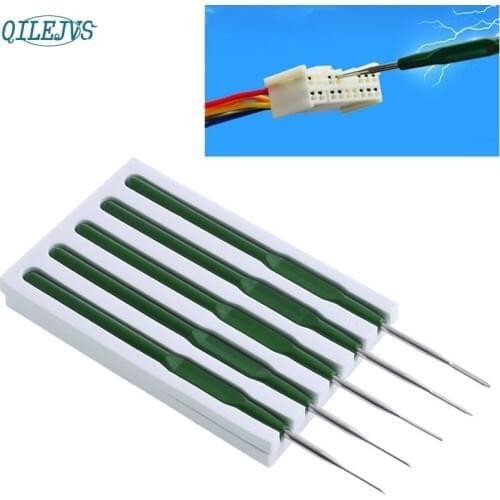 5X Car Wire Terminal Socket Pin Titanium Alloy Removal Maintenance Dismount Tool jun13