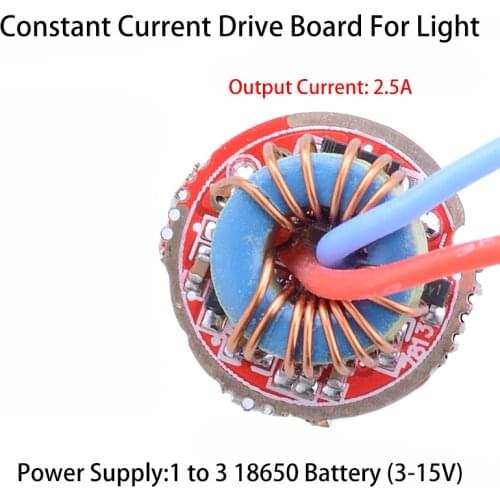 7811 Flashlight Driving Plate 17mm / 20mm Circuit Board 3-15V Constant Current Driver PCB Accessory L2 / XHP50