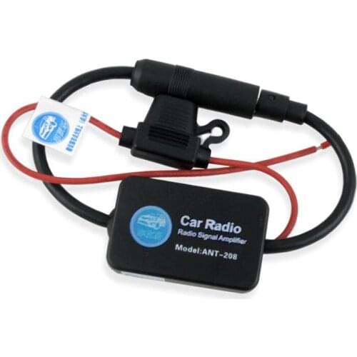 ANT-208 Active Car Radio Antenna AM FM Amplifier Booster 12V Portable New Car FM Antenna