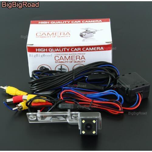 BigBigRoad Car Rear View Camera with Filter For Volkswagen Passat Multivan T5 SAGITAR Touran Caravelle Caddy Transporter t5