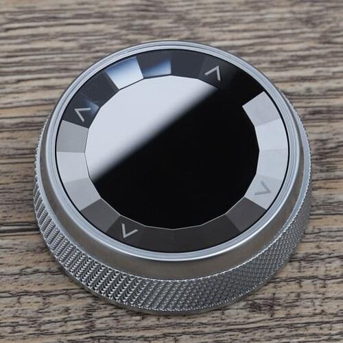 Car Multimedia Knob Cover Control Knob Decoration Sticker for BMW MINI Cooper F54 F55 F56 F57 F60 Auto Accessories