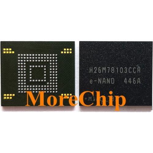 H26M78103CCR eMMC 64GB NAND flash memory IC chip Used 100% Tested Good