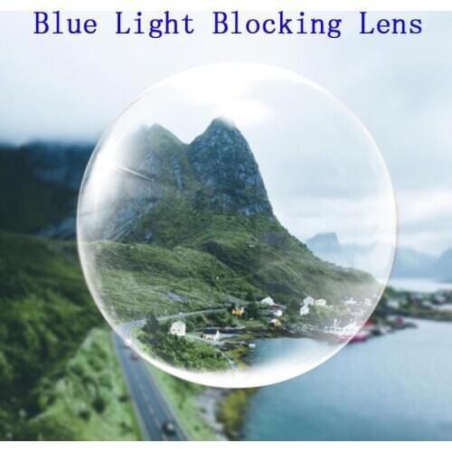 1.56/1.60/1.67/1.74 Blue Light Blocking Myopia Presbyopia Astigmatic Reading Glasses Lens Customize Optical Prescription Lens