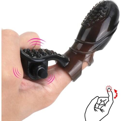Mini Finger Vibrator Clitoris Stimulator Vibrating Massager Sex Products G-spot Vagina Stimulation Adult Sex Toys for Women