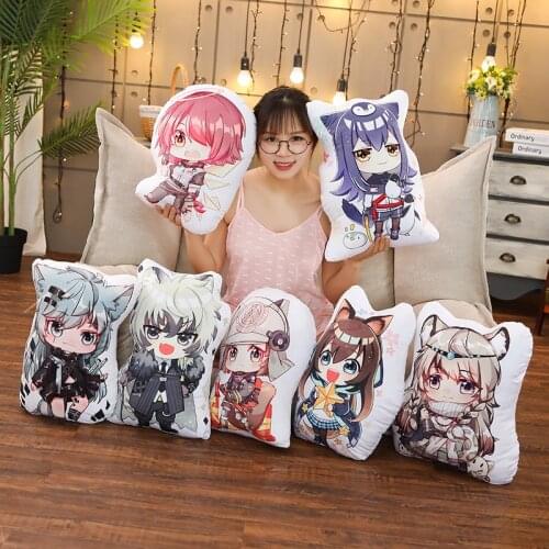 [MYKPOP]ARKNIGHTS Figure Toys Cushion Amine Game Soft Plush 50cm Tall Fans Collection SC2005215