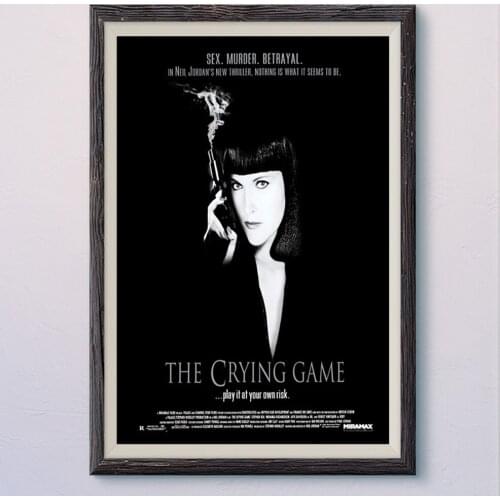 N396 THE CRYING GAME Vintage Classic Movie Wall Silk Cloth HD Poster Art Home Decoration Gift