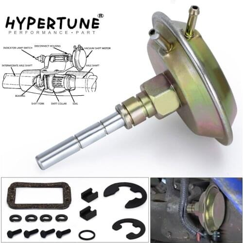 Front Axle 4WD Vacuum Actuator Shift Kit For 91-95 Jeep 90-02 Dodge Ram 1500 2500 3500 600202 4506116 4882682 4x4 Pickup Truck