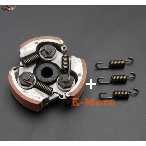 Engine Clutch Pad with Spring For 2 Stroke 47cc 49cc Mini Dirt Pit Pocket Bike ATV Quad MiniMoto Motorcycle new E-Moto