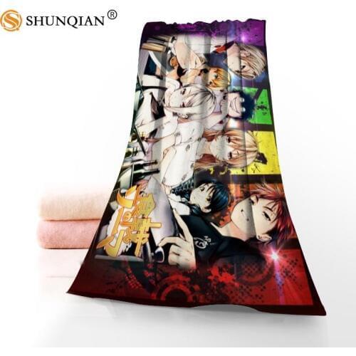 Microfiber Towels Custom Shokugeki no Soma Face Towel/Bath Towel Size 35x75cm, 70x140cm bath towels for adults