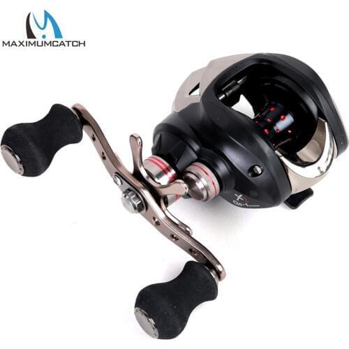 Maximumcatch Acuflex Baitcasting Reel 10+1 BB 6.3:1/7.0:1 8KG Max Drag Ultra Light Centrifugal Brake System Fishing Reel