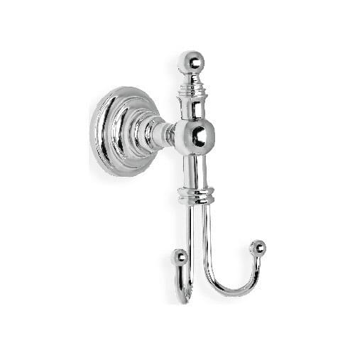 Steel Bathroom Ottoman Bornozluk Cıftlı Chrome