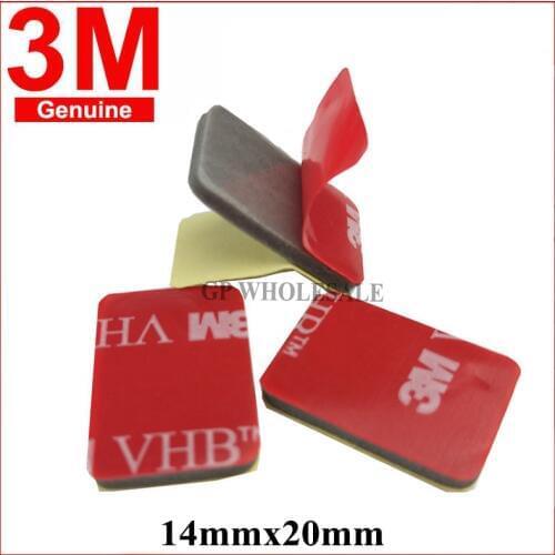 14mmx20mm 3M VHB 4991 for Metals Bonding Waterproof 2.3mm thick in acrylic adhesive tape Grey Die Cut Shape