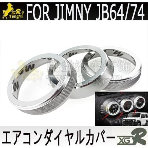 Xgr inside air conditioning buttom cover body part for new jimny JB 64/74 accessory 2018 2019 red color blue color