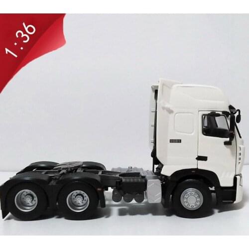 1/36 scale Die-cast diecast metal alloy truck model Sinotruk HOWO T7H car model truck head child boy for toys gift show collocat