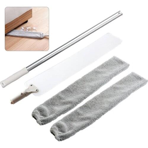 1pc Detachable Cleaning Duster Cleaning Brush Microfiber Dust Cleaner for Bed Furniture Bottom useful Cleaning Tool