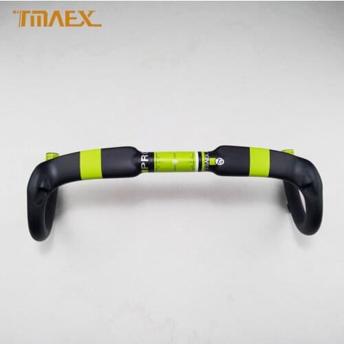 2020 Matte Green Full UD Carbon Fiber Bicycle Road Handlebar Bike Bent Bar Handlebar 31.8*400/420/440mm