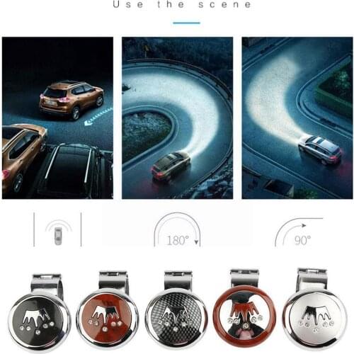 Car Auto Vehicle Steering Wheel Suicide Spinner Handle Ball Tool Steering Bearing Metal Booster Wheel Handle Truck Knob W5A7