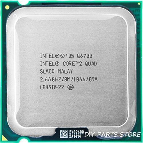 4 core INTEL Core 2 Quad-core Q6700 CPU Processor 2.66Ghz/8 M /1066MHz) Socket LGA 775
