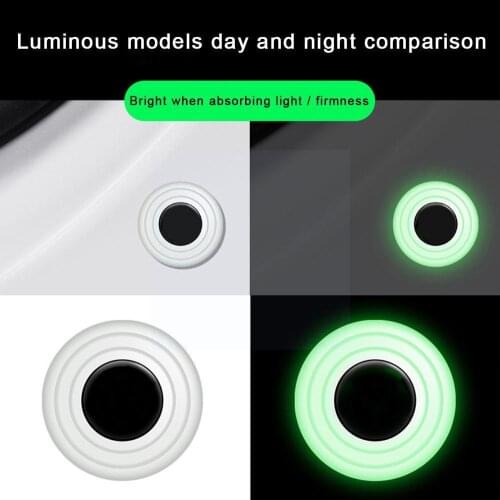Model3/y/s/x Door Shock Absorber Buffer Gasket Car Pad Car Luminous Accessories Silicone Sound Insulation Trunk G0H9