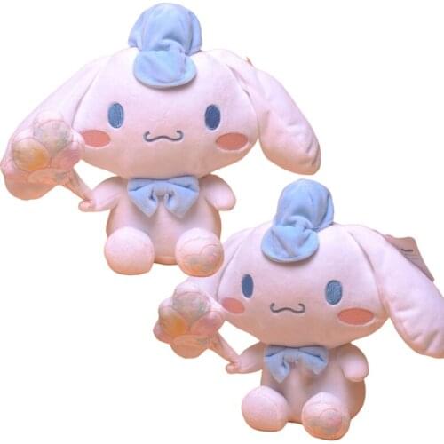Cartoon Stuffed Plush Toy Cinnamoroll Dream Sitting Anime Kawaii Cute Soft Plushie Ornament Decoration Girl Doll Toy Kid Gift