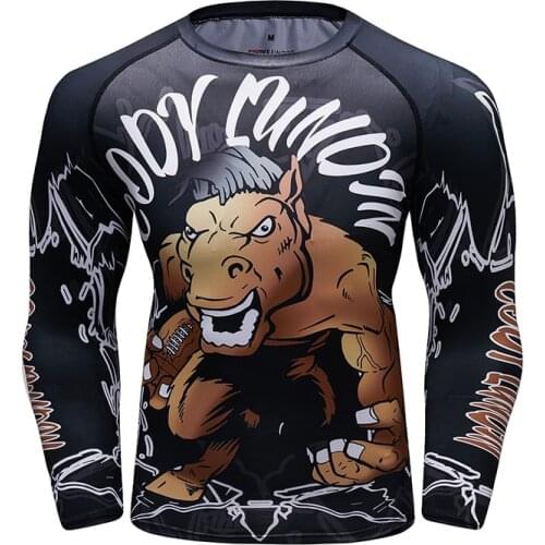 Men Round Neck Oversized Gym Tshirt Cody Lundin Digital Sublimation Printed Long Sleeve