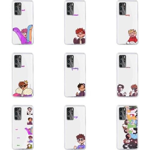 Dream Smp Phone Case Transparent For Huawei honor V 9 8 10 20 7 i S A C X pro lite play Soft TPU Clear Mobile bags