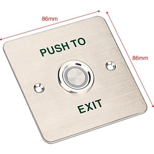 Press Securitron Weatherproof Pneumatic Push To Exit Button