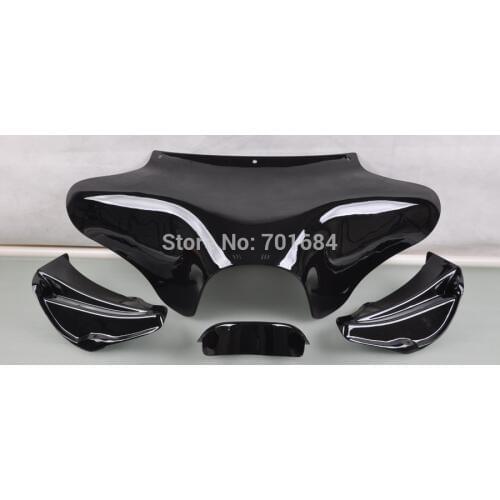 Wotefusi UnPainted Black Front Batwing Fairing For Harley Davidson Road King For SUZUKI For YAMAHA [DD91]
