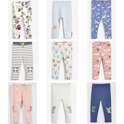 New 2021 Brand Quality 100% Cotton Baby Girls Leggings Baby Girl Clothes Kids Legging Long Slim Pant Baby Girls Pencil Pant Girl